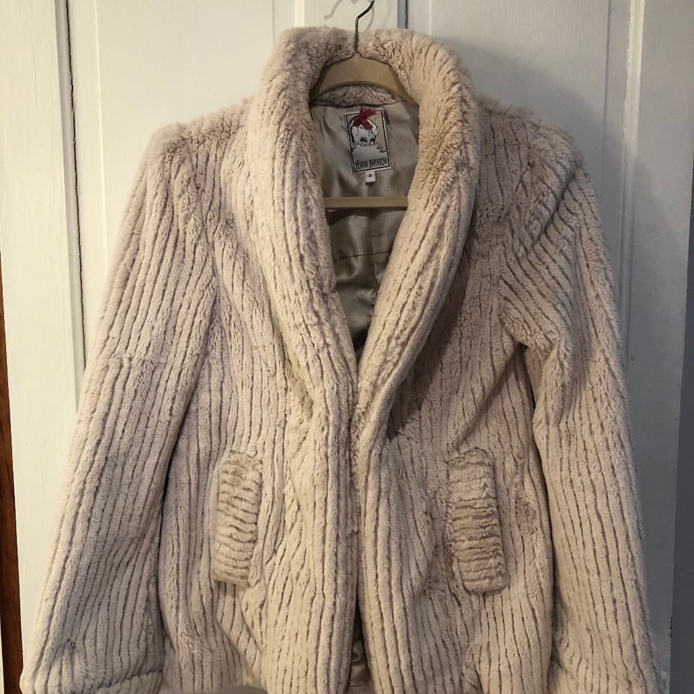 Fabulous faux fur women's jacket